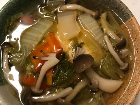 豆腐ハンバーグの野菜たっぷりあんかけ